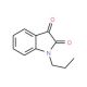 1-Propyl-1H-indole-2,3-dione (CAS 41042-12-0) - chemical structure image
