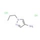 1-Propyl-1H-pyrazol-4-ylamine dihydrochloride - chemical structure image