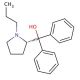 1-Propyl-2-(1,1-dephenyl-1-hydroxymethyl)-proline - chemical structure image