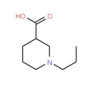 1-propylpiperidine-3-carboxylic acid - chemical structure image