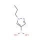 1-Propylpyrazole-4-boronic acid (CAS 847818-57-9) - chemical structure image