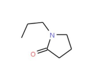 1-Propylpyrrolidin-2-one (CAS 3470-99-3) - chemical structure image