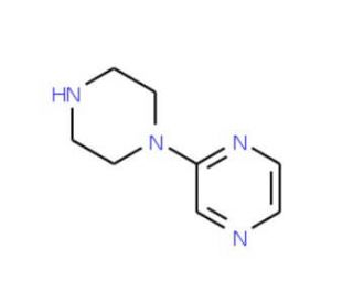 1-(Pyrazin-2-yl)piperazine (CAS 34803-68-4) - chemical structure image