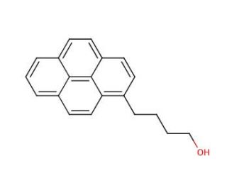 1-Pyrenebutanol (CAS 67000-89-9) - chemical structure image