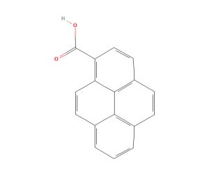 1-Pyrenecarboxylic Acid (CAS 19694-02-1) - chemical structure image