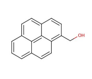 1-Pyrenemethanol (CAS 24463-15-8) - chemical structure image