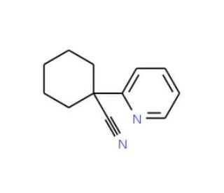 1-(Pyridin-2-yl)cyclohexanecarbonitrile - chemical structure image