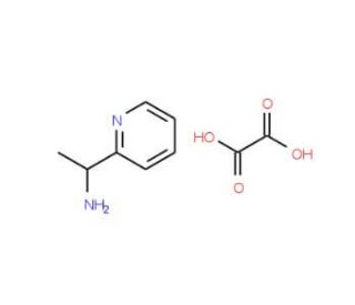 1-Pyridin-2-yl-ethylamine oxalate - chemical structure image