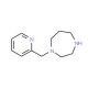 1-Pyridin-2-ylmethyl-[1,4]diazepane (CAS 247118-06-5) - chemical structure image