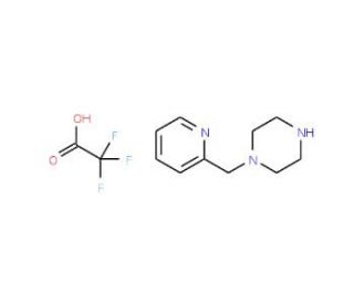 1-Pyridin-2-ylmethyl-piperazinetrifluoroacetate - chemical structure image