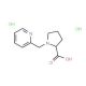 1-(pyridin-2-ylmethyl)pyrrolidine-2-carboxylic acid dihydrochloride - chemical structure image