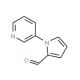 1-Pyridin-3-yl-1H-pyrrole-2-carbaldehyde (CAS 383136-42-3) - chemical structure image