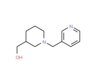 [1-(pyridin-3-ylmethyl)piperidin-3-yl]methanol - chemical structure image