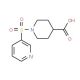 1-(pyridin-3-ylsulfonyl)piperidine-4-carboxylic acid - chemical structure image