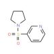 1-(Pyridin-3-ylsulphonyl)pyrrolidine (CAS 26103-51-5) - chemical structure image