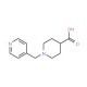 1-(pyridin-4-ylmethyl)piperidine-4-carboxylic acid (CAS 774531-43-0) - chemical structure image