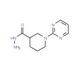 1-(Pyrimidin-2-yl)piperidine-3-carbohydrazide - chemical structure image