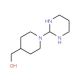 1-(Pyrimidin-2yl)piperidin-4-ylmethanol (CAS 111247-61-1) - chemical structure image