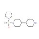 1-(Pyrrolidin-1-ylsulfonyl)-4,4′-bipiperidine (CAS 1000958-63-3) - chemical structure image
