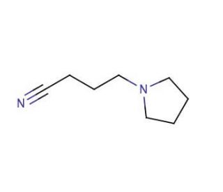 1-Pyrrolidinebutyronitrile (CAS 35543-25-0) - chemical structure image