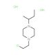 1-sec-Butyl-4-(2-chloro-ethyl)-piperazine dihydrochloride - chemical structure image