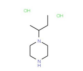 1-sec-Butyl-piperazine dihydrochloride - chemical structure image