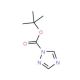 1-tert-Butoxycarbonyl-1,2,4-triazole (CAS 41864-24-8) - chemical structure image