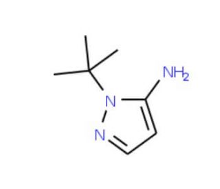 1-tert-butyl-1H-pyrazol-5-amine - chemical structure image