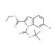 1-(tert-Butyl) 2-ethyl 6-bromo-1H-indole-1,2-dicarboxylate - chemical structure image