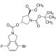 1-(Tert-butyl) 2-methyl (2S,4R)-4-((4-bromo-7-fluoroisoindoline-2-carbonyl)oxy)pyrrolidine-1,2-dicarboxylate (CAS 2021256-19-