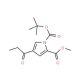 1-(tert-Butyl) 2-methyl 4-propionyl-1H-pyrrole-1,2-dicarboxylate - chemical structure image