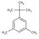 1-tert-Butyl-3,5-dimethylbenzene (CAS 98-19-1) - chemical structure image