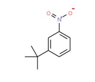 1-tert-Butyl-3-nitrobenzene (CAS 23132-52-7) - chemical structure image