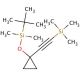 1-(tert-Butyldimethylsilyloxy)-1-(2′-trimethylsilyl)ethynylcyclopropane - chemical structure image