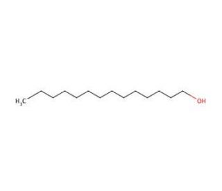 1-Tetradecanol (CAS 112-72-1) - chemical structure image