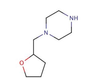 1-(Tetrahydro-2-furylmethyl)piperazine (CAS 82500-35-4) - chemical structure image