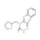 1-(Tetrahydro-furan-2-ylmethyl)-1H-1,3,4,9-tetraaza-fluorene-2-thiol - chemical structure image