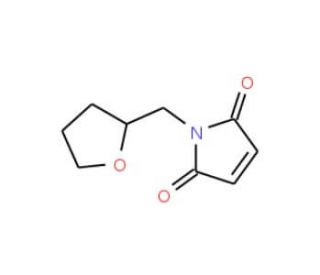 1-(Tetrahydro-furan-2-ylmethyl)-pyrrole-2,5-dione - chemical structure image