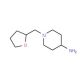 1-(tetrahydrofuran-2-ylmethyl)piperidin-4-amine (CAS 108282-26-4) - chemical structure image