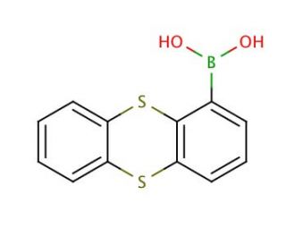 1-Thianthrenylboronic acid (CAS 108847-76-3) - chemical structure image