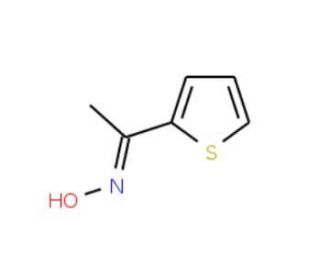1-(Thien-2-yl)ethan-1-one oxime (CAS 1956-45-2) - chemical structure image