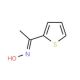 1-(Thien-2-yl)ethan-1-one oxime (CAS 1956-45-2) - chemical structure image