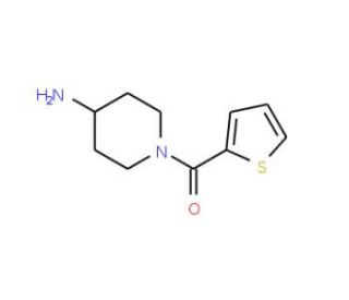 1-(Thien-2-ylcarbonyl)piperidin-4-amine (CAS 886497-83-2) - chemical structure image
