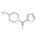 1-(Thien-2-ylcarbonyl)piperidin-4-amine (CAS 886497-83-2) - chemical structure image