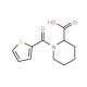 1-(thien-2-ylcarbonyl)piperidine-2-carboxylic acid - chemical structure image