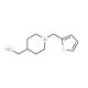[1-(Thien-2-ylmethyl)piperidin-4-yl]methanol (CAS 926921-81-5) - chemical structure image