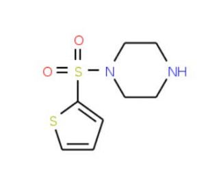 1-(Thien-2-ylsulfonyl)piperazine - chemical structure image