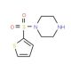 1-(Thien-2-ylsulfonyl)piperazine - chemical structure image