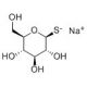 1-Thio-β-D-glucose sodium salt (CAS 10593-29-0) - chemical structure image