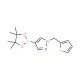 1-(Thiophen-2-ylmethyl)-1H-pyrazole-4-boronic acid pinacol ester (CAS 864754-19-8) - chemical structure image
